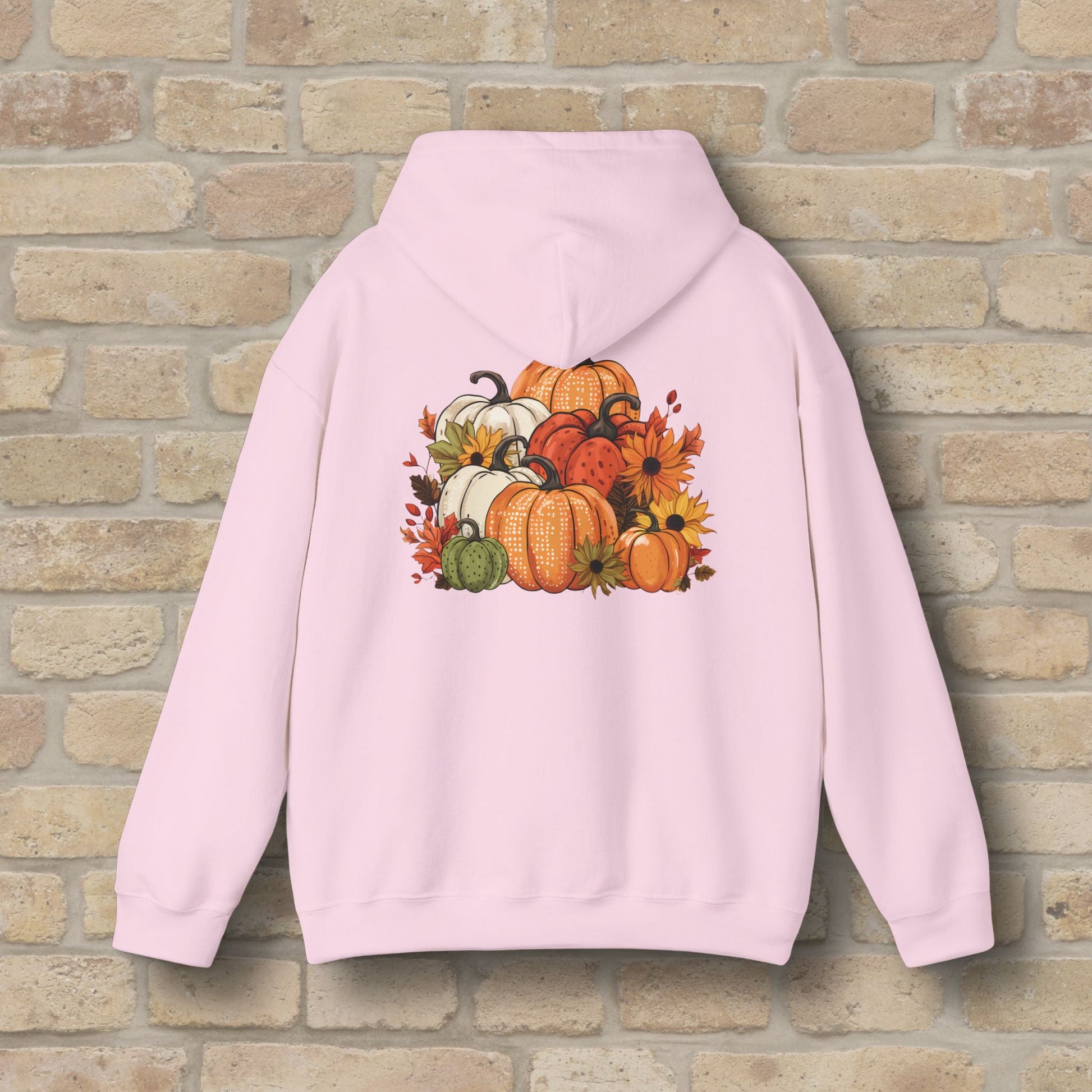 Graphic Only Pumpkins Pullover Hoodie - Vibrant Styles