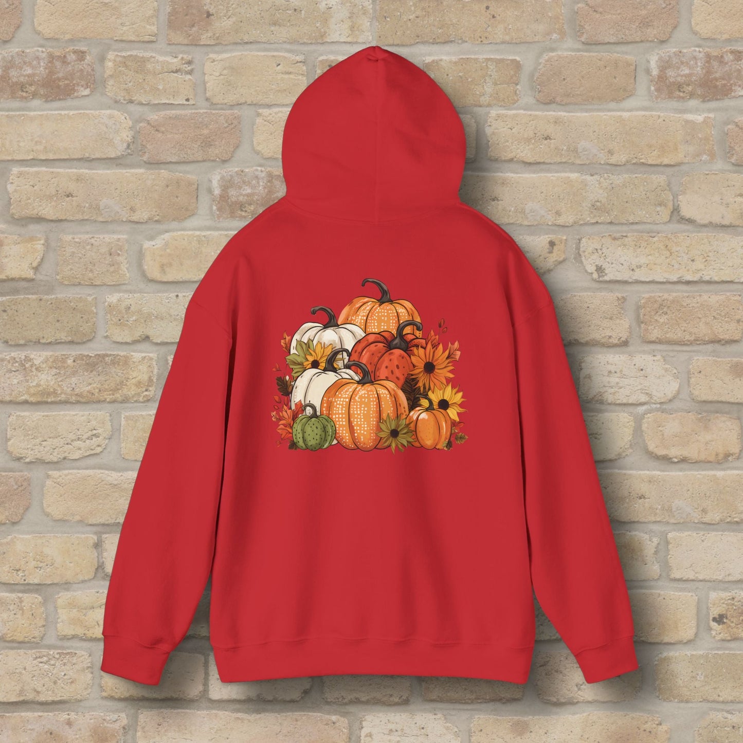 Graphic Only Pumpkins Pullover Hoodie - Vibrant Styles