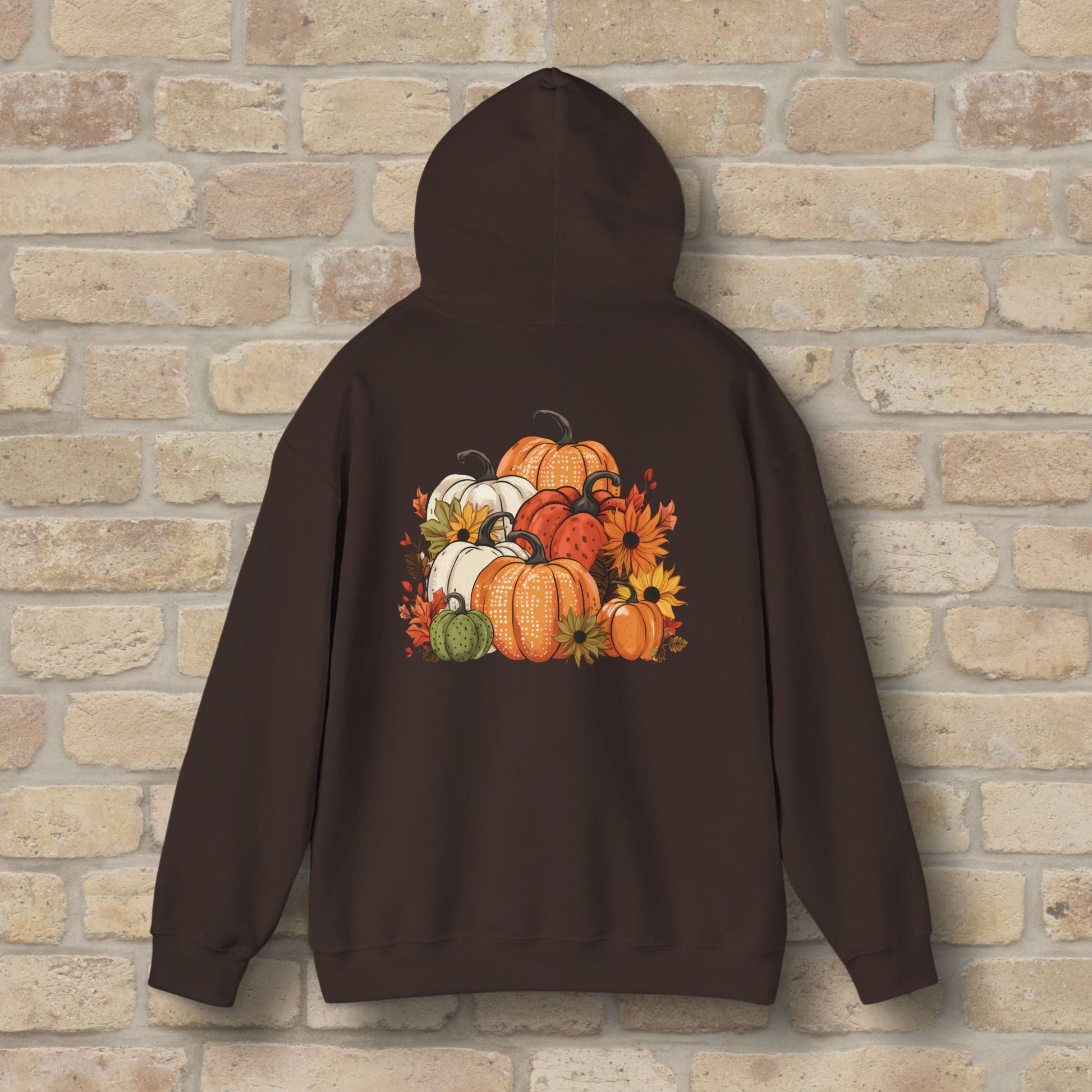 Graphic Only Pumpkins Pullover Hoodie - Vibrant Styles