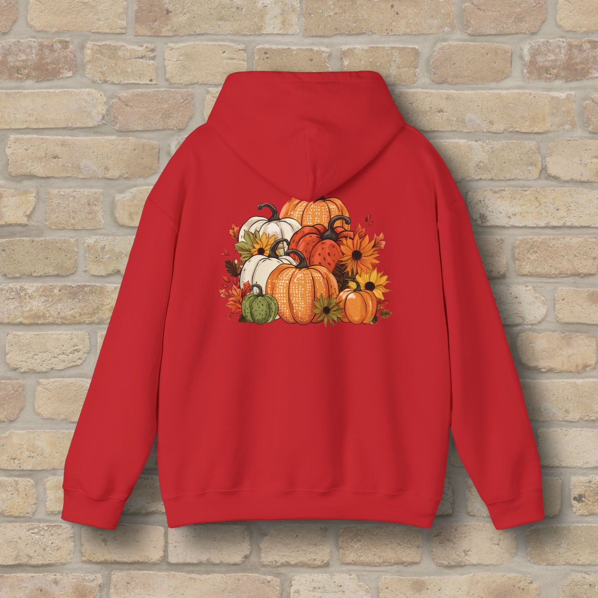 Graphic Only Pumpkins Pullover Hoodie - Vibrant Styles