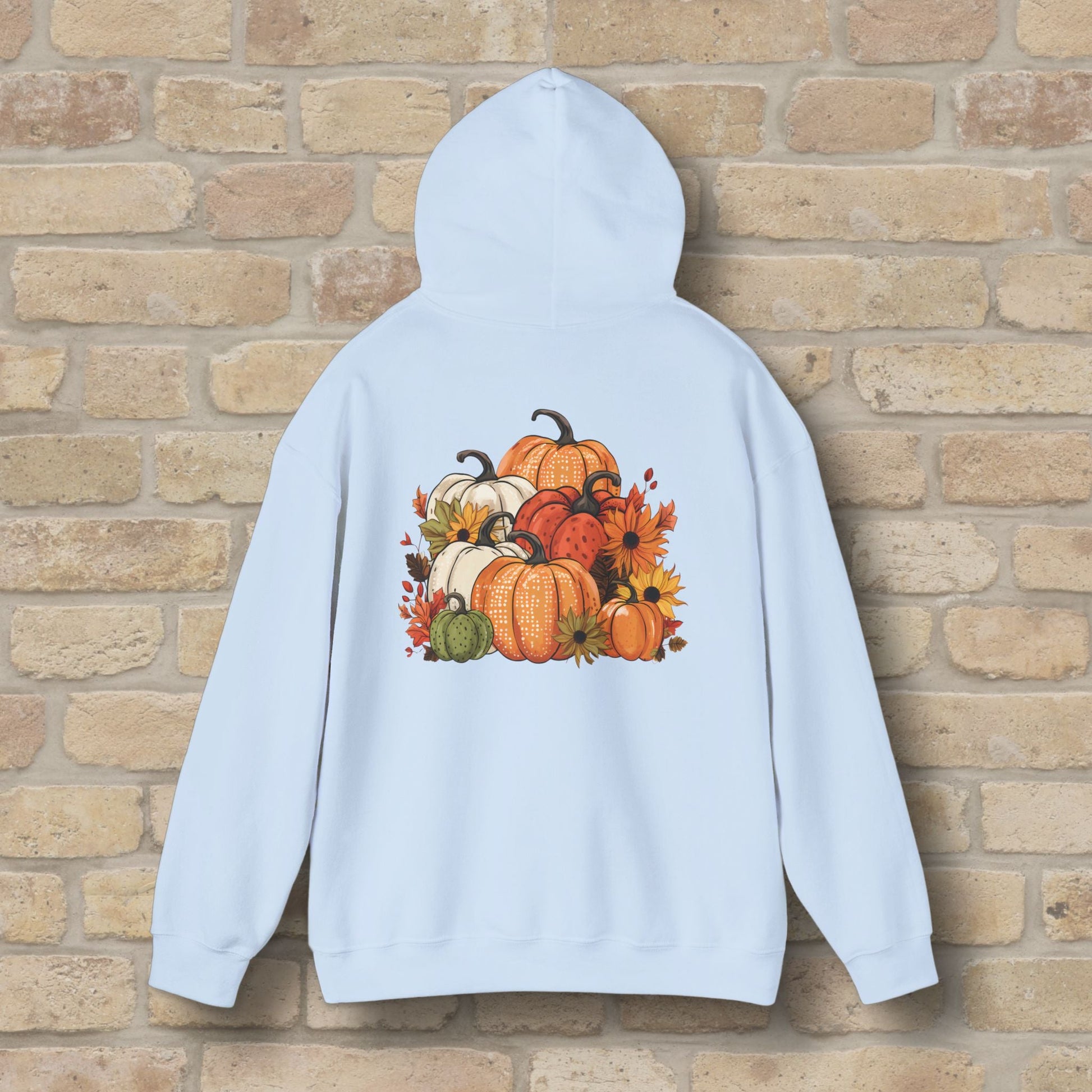 Graphic Only Pumpkins Pullover Hoodie - Vibrant Styles