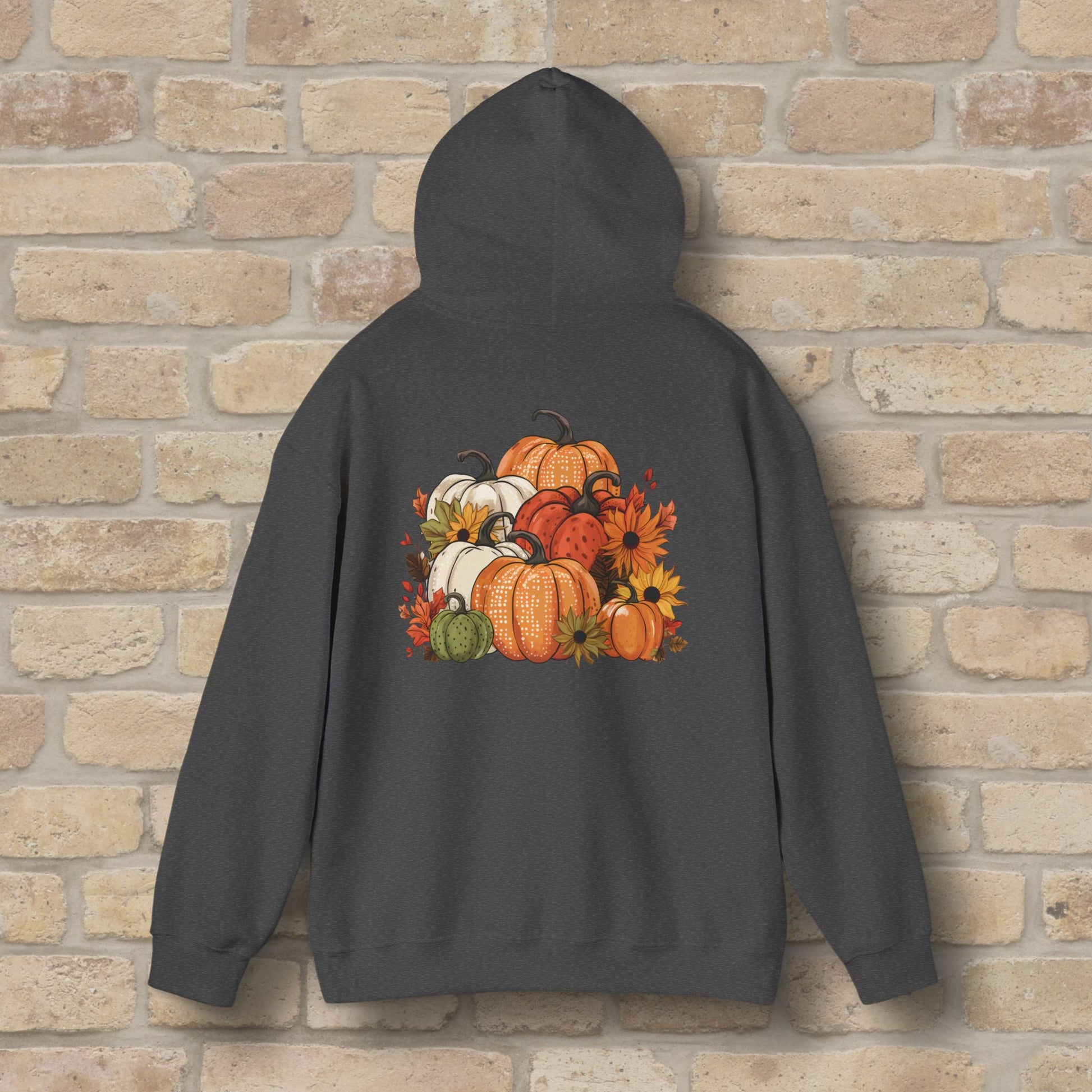Graphic Only Pumpkins Pullover Hoodie - Vibrant Styles