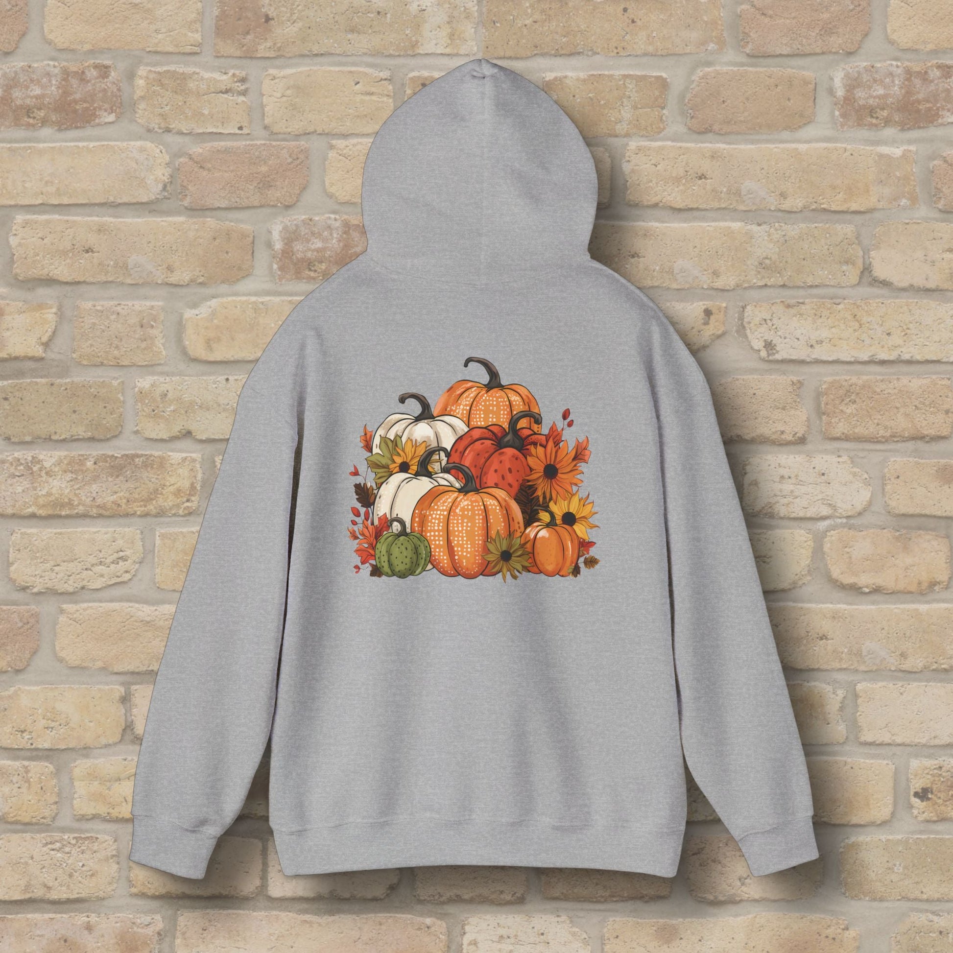 Graphic Only Pumpkins Pullover Hoodie - Vibrant Styles