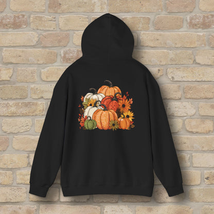 Graphic Only Pumpkins Pullover Hoodie - Vibrant Styles
