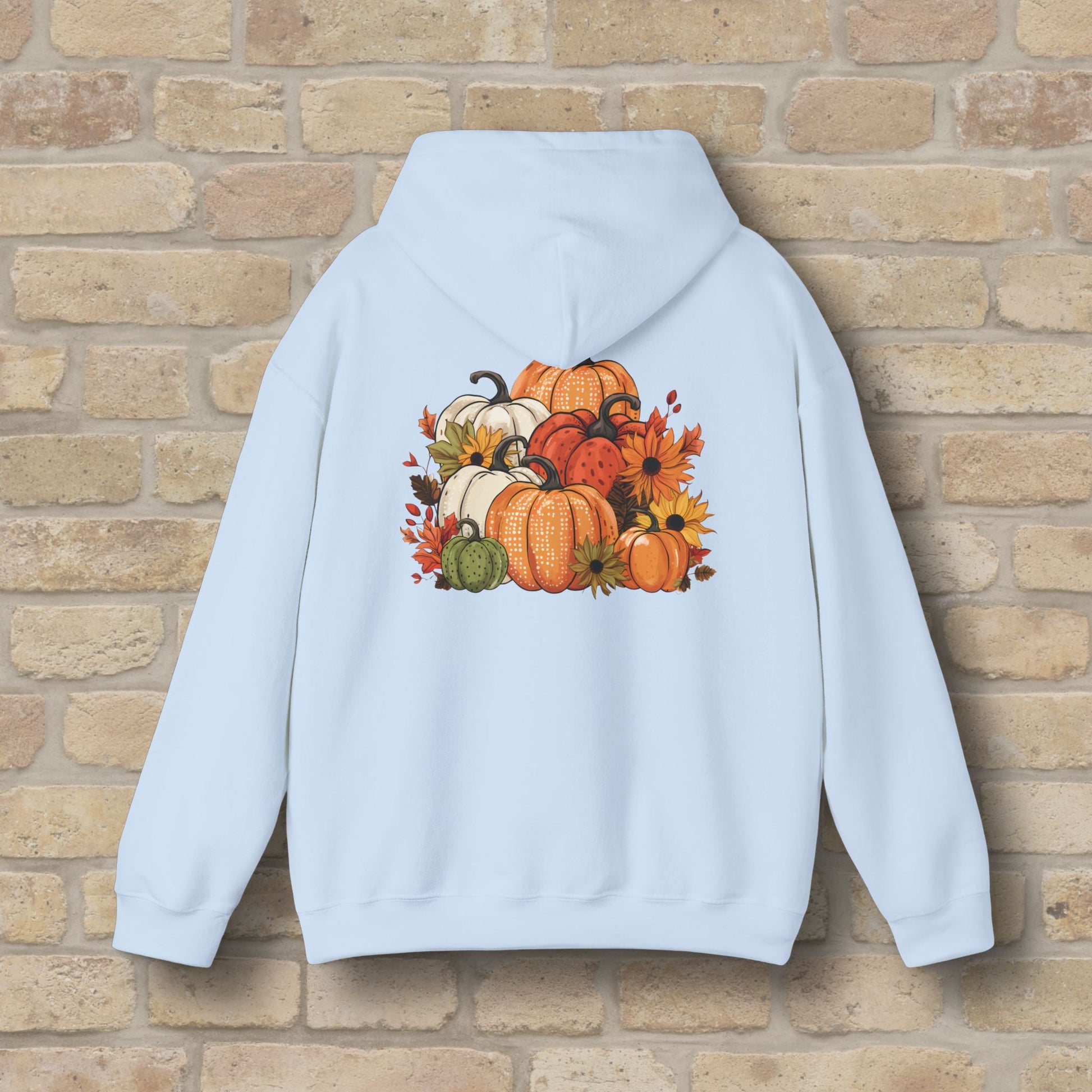 Graphic Only Pumpkins Pullover Hoodie - Vibrant Styles