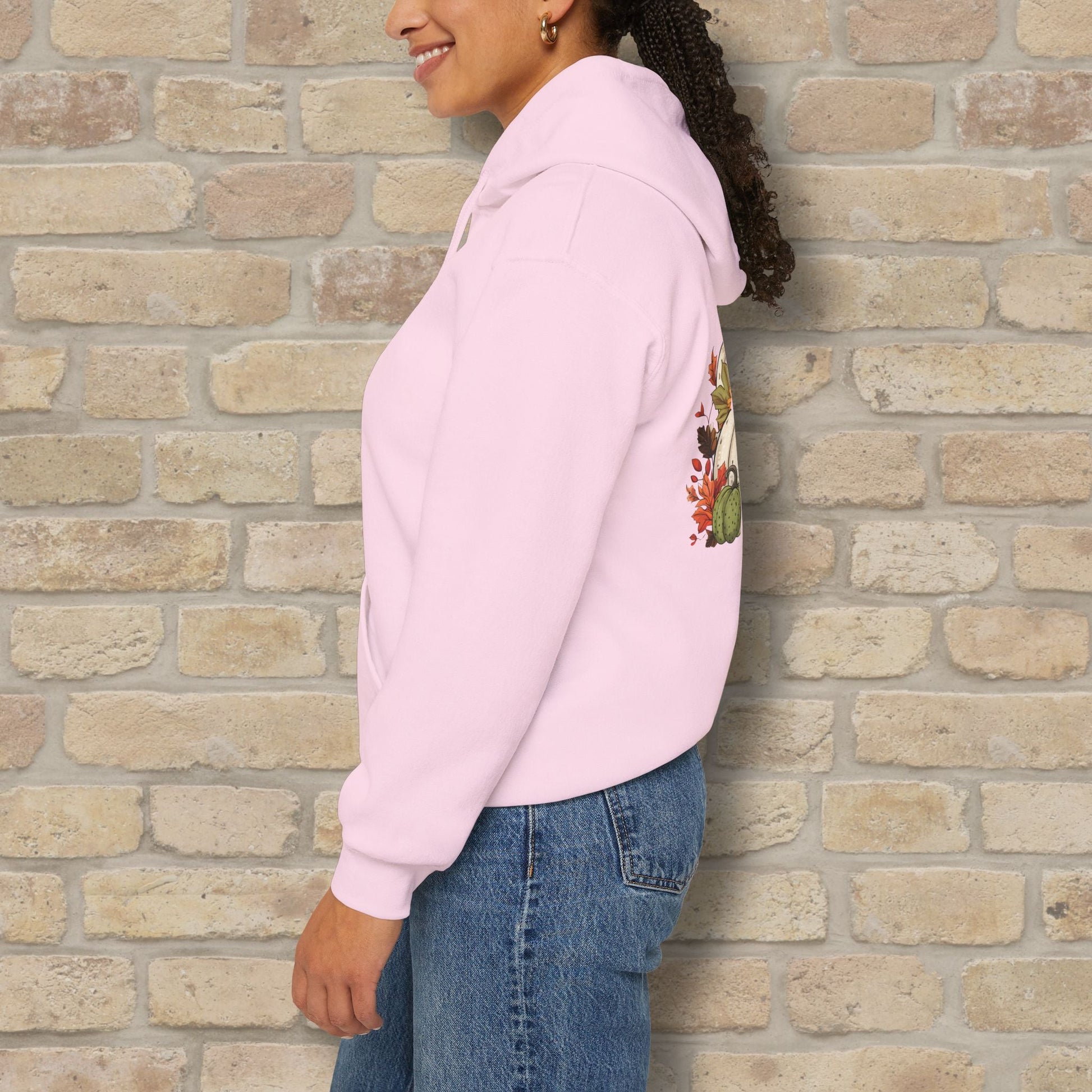 Graphic Only Pumpkins Pullover Hoodie - Vibrant Styles
