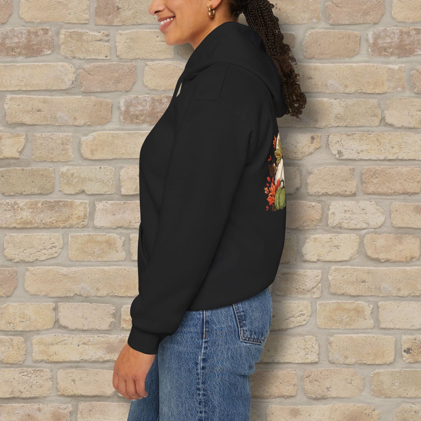 Graphic Only Pumpkins Pullover Hoodie - Vibrant Styles