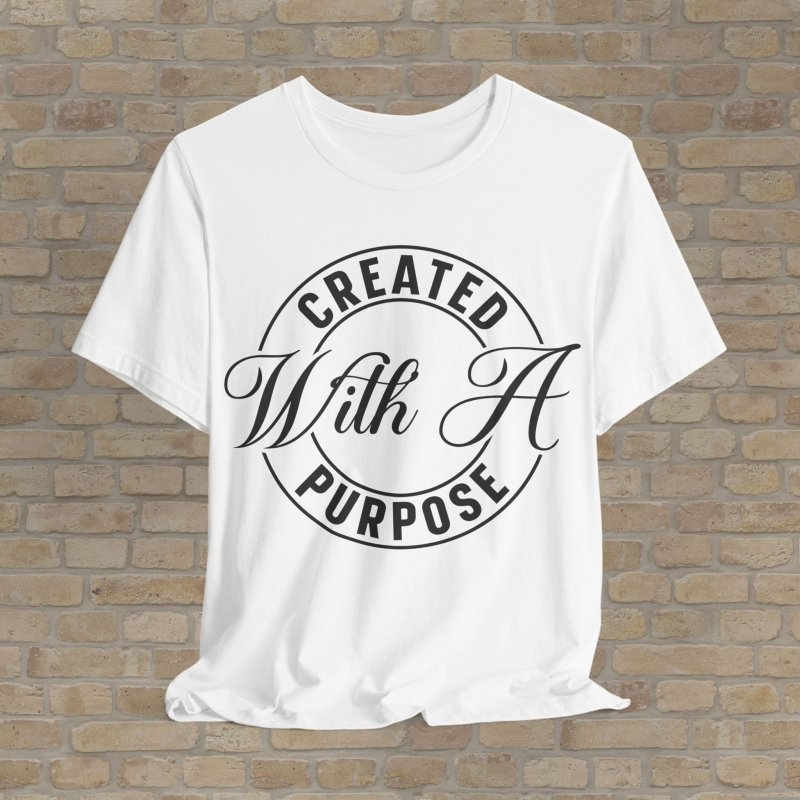 Mostly Text T-Shirts Purpose - Driven Life Tee - Vibrant Styles
