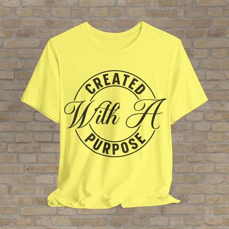 Mostly Text T-Shirts Purpose - Driven Life Tee - Vibrant Styles