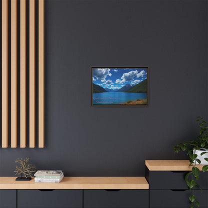 Canvas Quiet Waters Steady Heart Unshakable Hope Matte Canvas, Pinewood Framed - Vibrant Styles