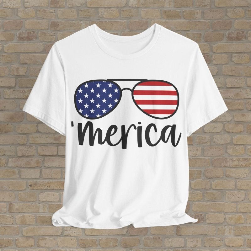 Graphic & Text T-Shirts Shades of Freedom Tee - Vibrant Styles