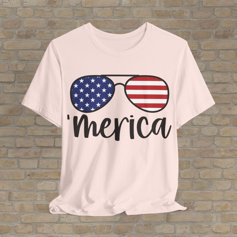Graphic & Text T-Shirts Shades of Freedom Tee - Vibrant Styles