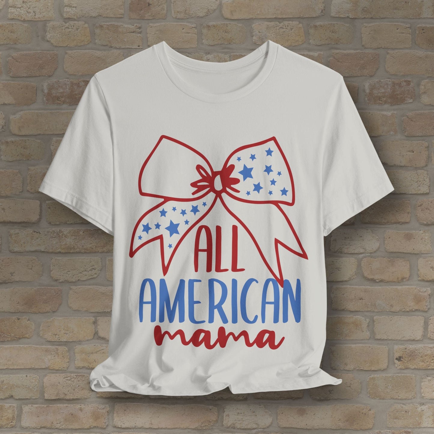 Graphic & Text T-Shirts Star - Spangled Mama Tee - Vibrant Styles