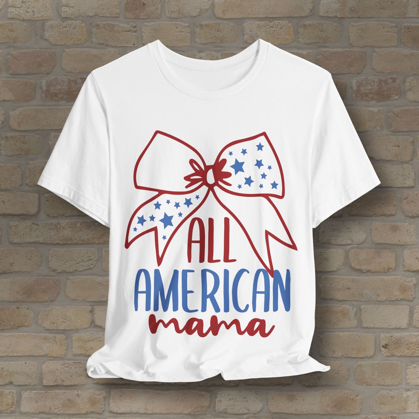 Graphic & Text T-Shirts Star - Spangled Mama Tee - Vibrant Styles