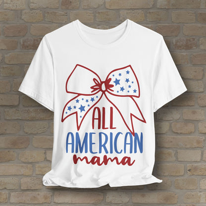 Graphic & Text T-Shirts Star - Spangled Mama Tee - Vibrant Styles