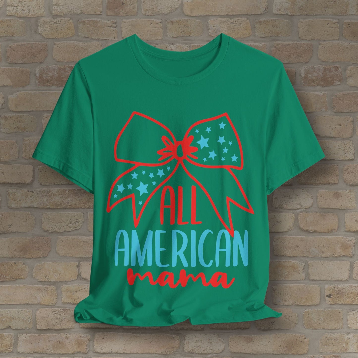 Graphic & Text T-Shirts Star - Spangled Mama Tee - Vibrant Styles