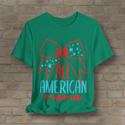 Graphic & Text T-Shirts Star - Spangled Mama Tee - Vibrant Styles