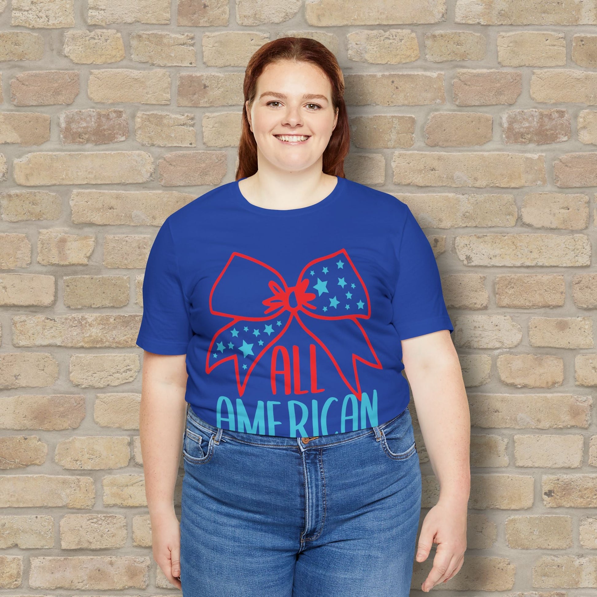 Graphic & Text T-Shirts Star - Spangled Mama Tee - Vibrant Styles