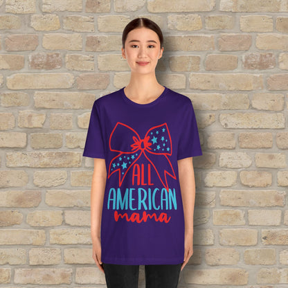 Graphic & Text T-Shirts Star - Spangled Mama Tee - Vibrant Styles