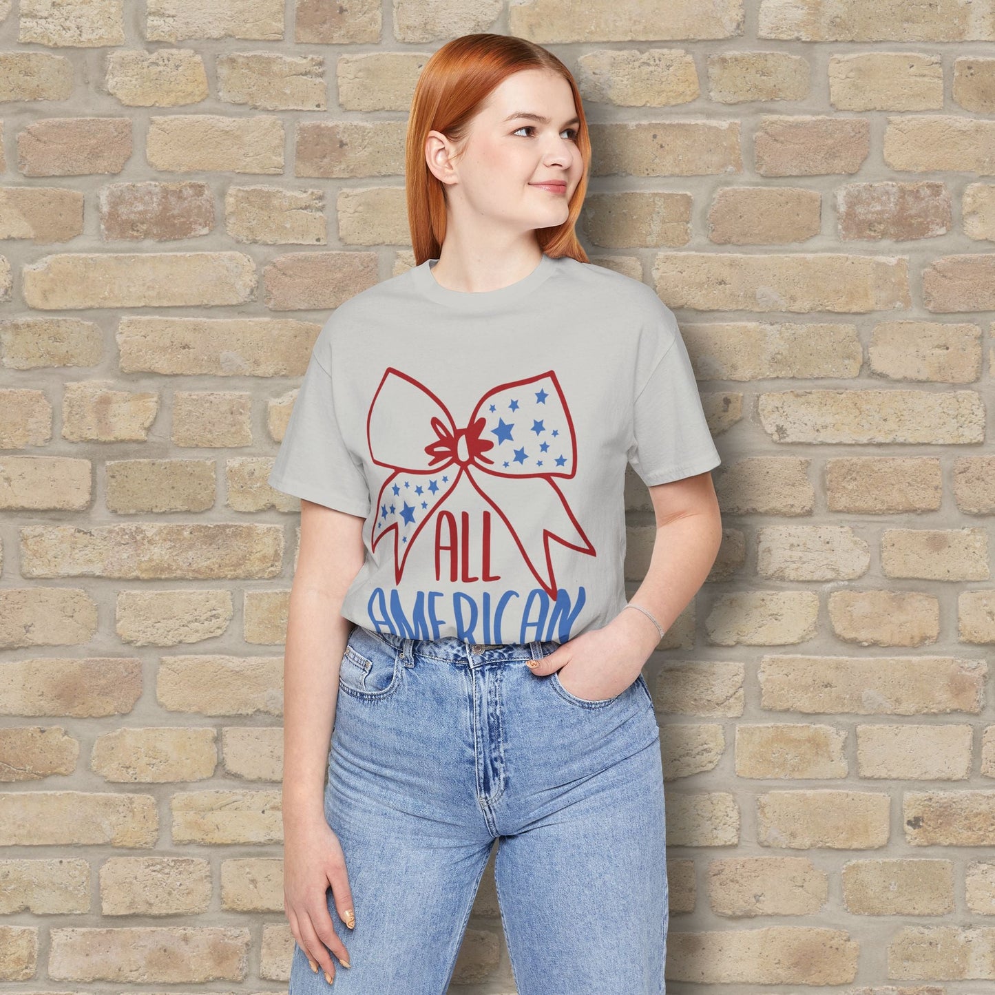 Graphic & Text T-Shirts Star - Spangled Mama Tee - Vibrant Styles