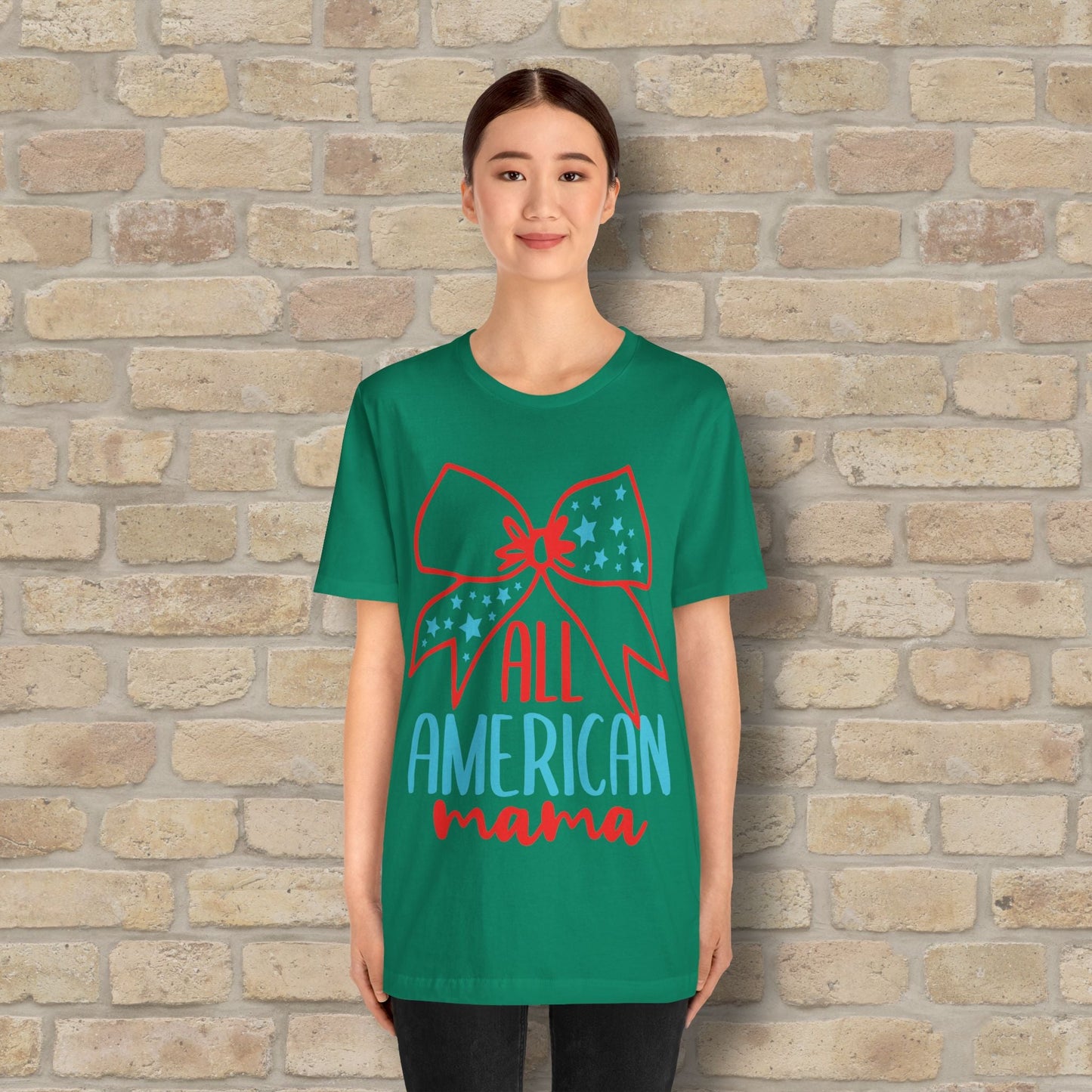 Graphic & Text T-Shirts Star - Spangled Mama Tee - Vibrant Styles