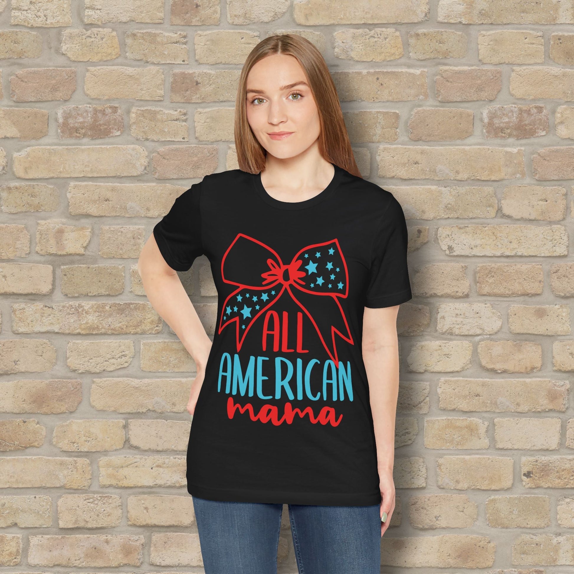 Graphic & Text T-Shirts Star - Spangled Mama Tee - Vibrant Styles