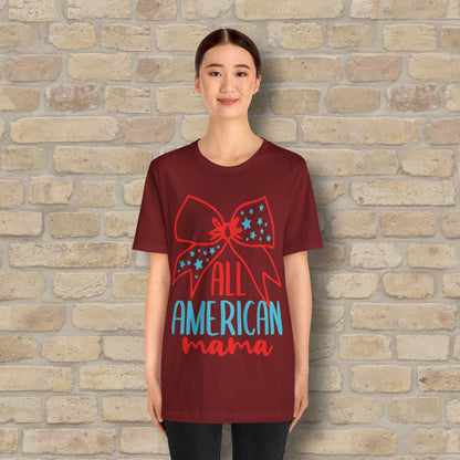 Graphic & Text T-Shirts Star - Spangled Mama Tee - Vibrant Styles