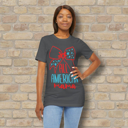 Graphic & Text T-Shirts Star - Spangled Mama Tee - Vibrant Styles