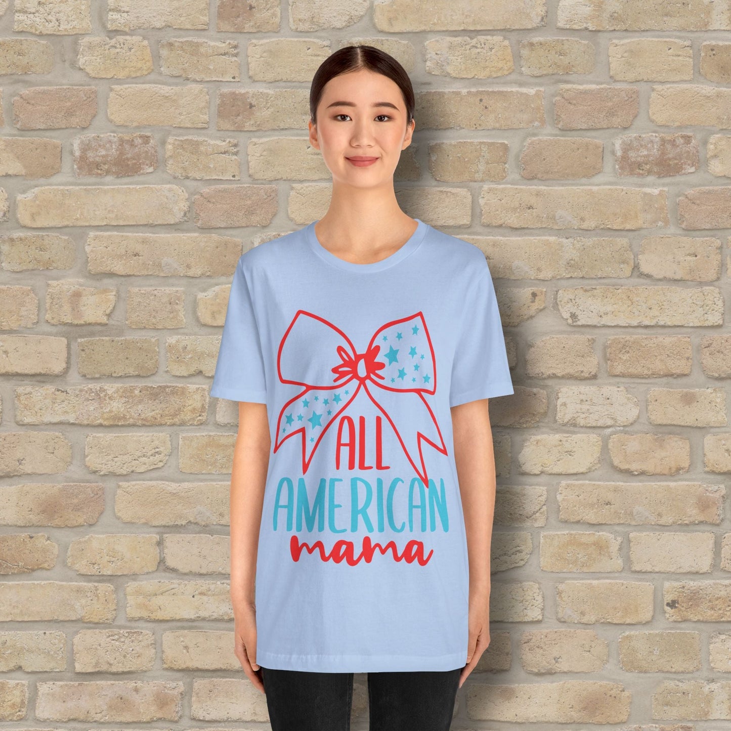 Graphic & Text T-Shirts Star - Spangled Mama Tee - Vibrant Styles