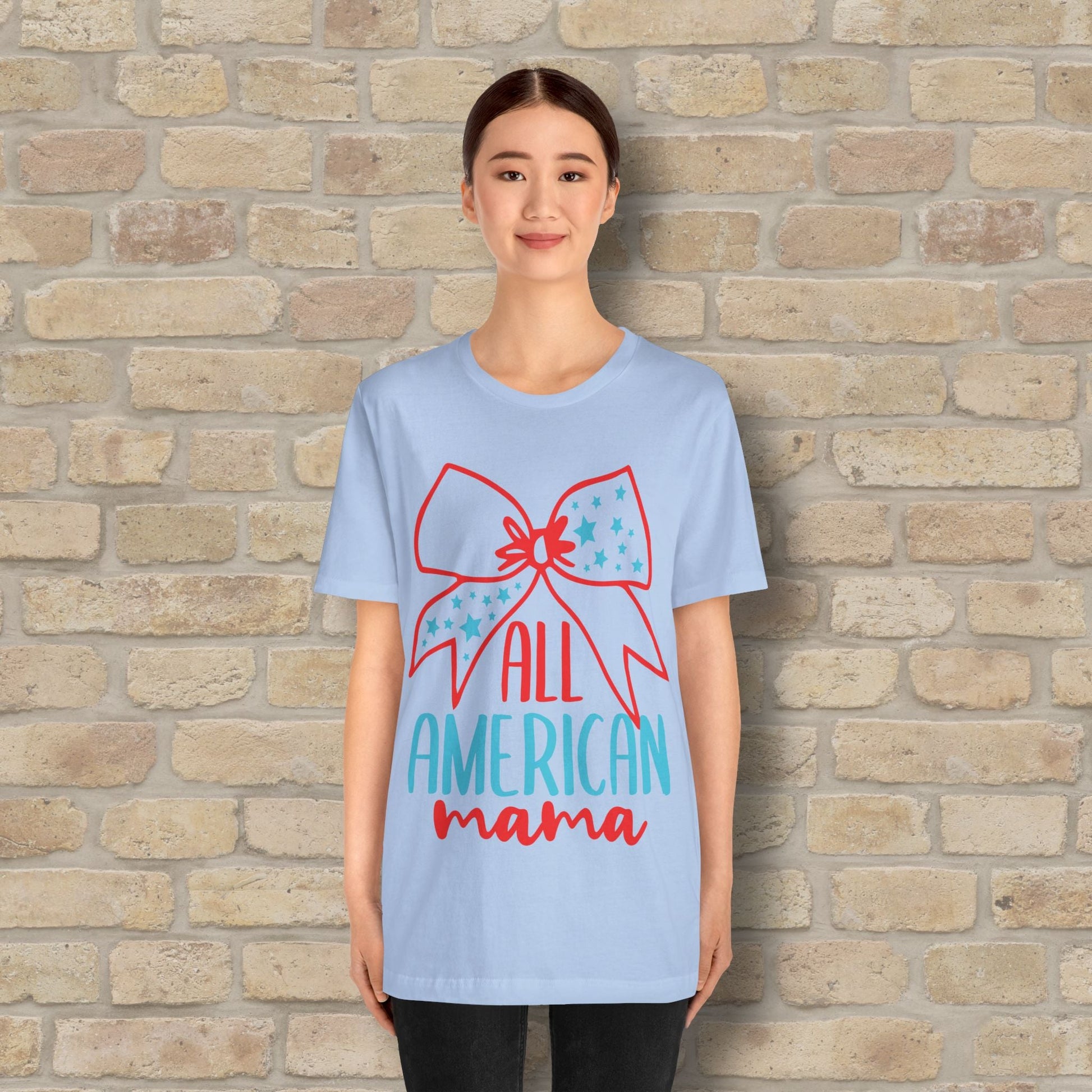 Graphic & Text T-Shirts Star - Spangled Mama Tee - Vibrant Styles