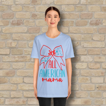 Graphic & Text T-Shirts Star - Spangled Mama Tee - Vibrant Styles