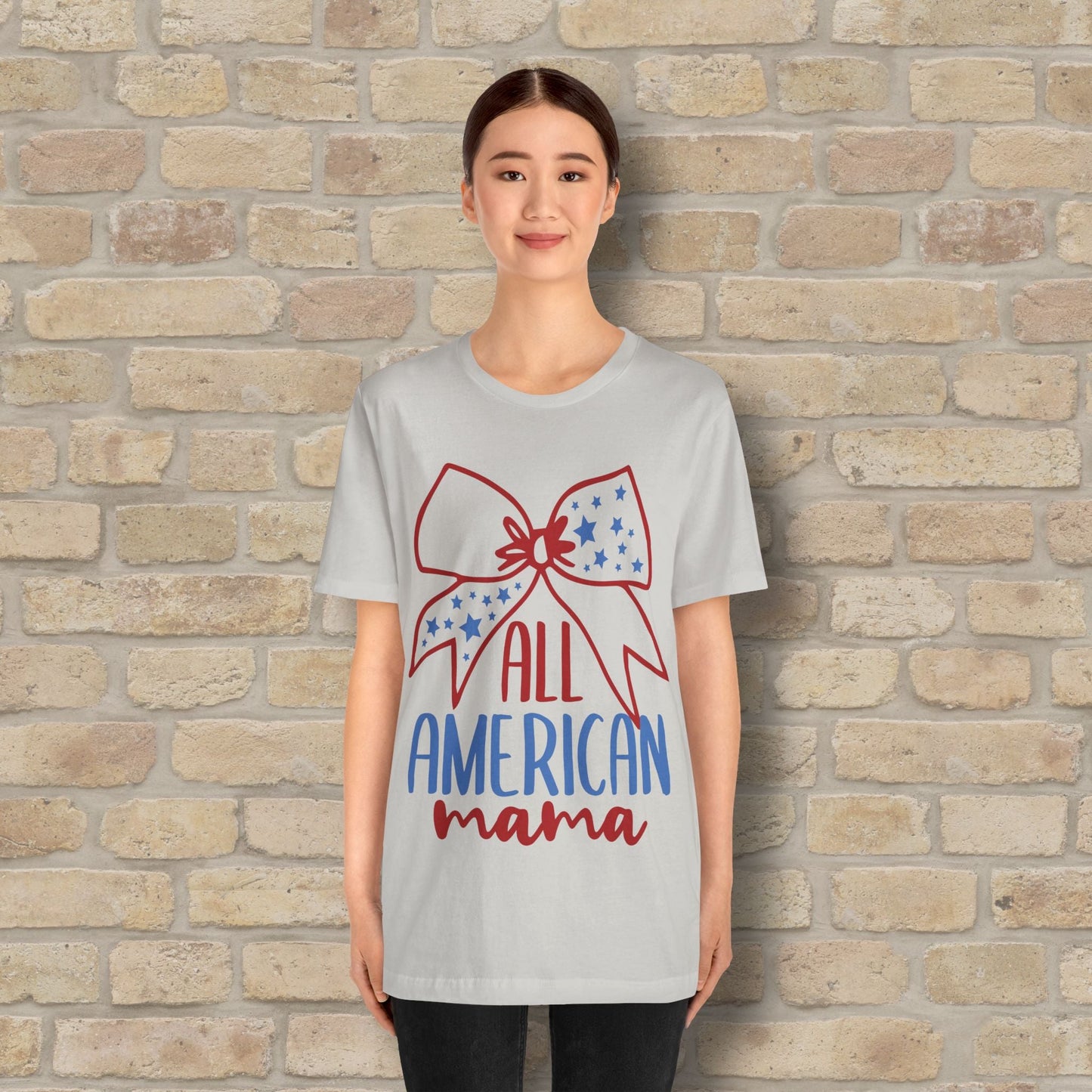Graphic & Text T-Shirts Star - Spangled Mama Tee - Vibrant Styles