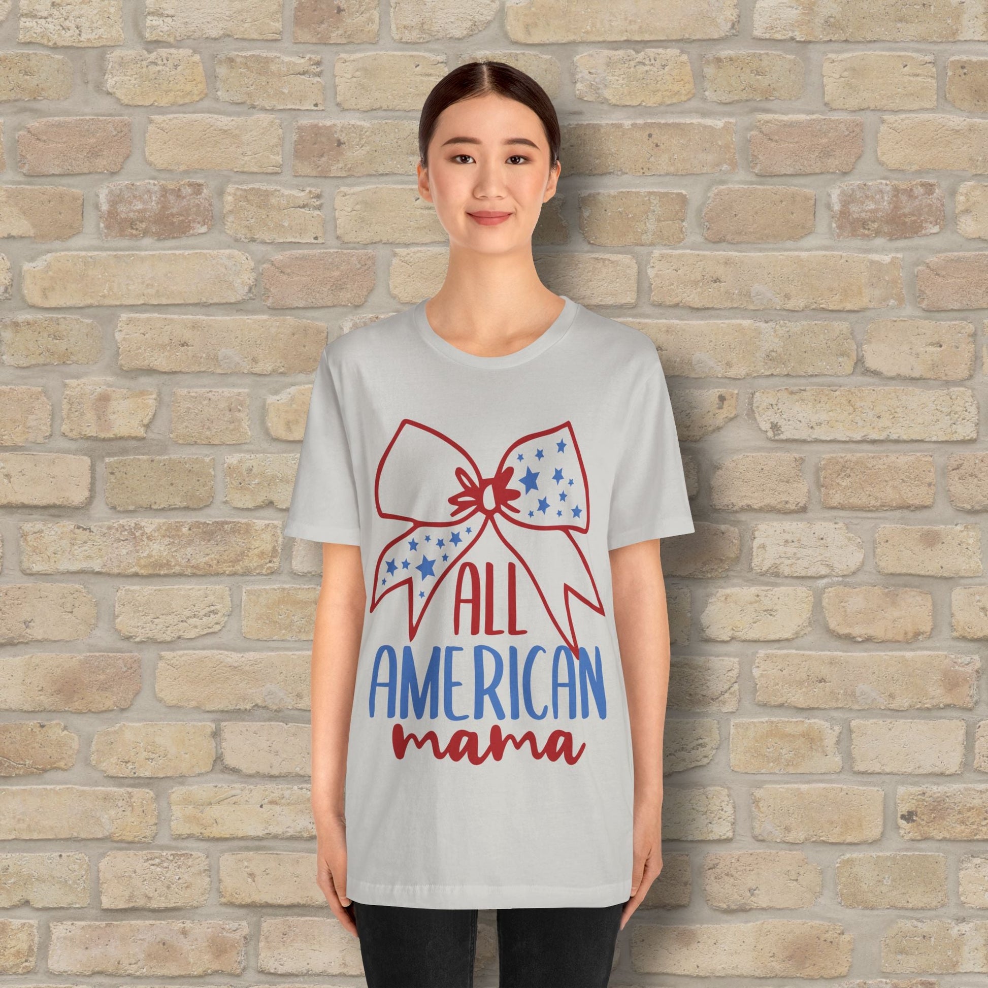 Graphic & Text T-Shirts Star - Spangled Mama Tee - Vibrant Styles