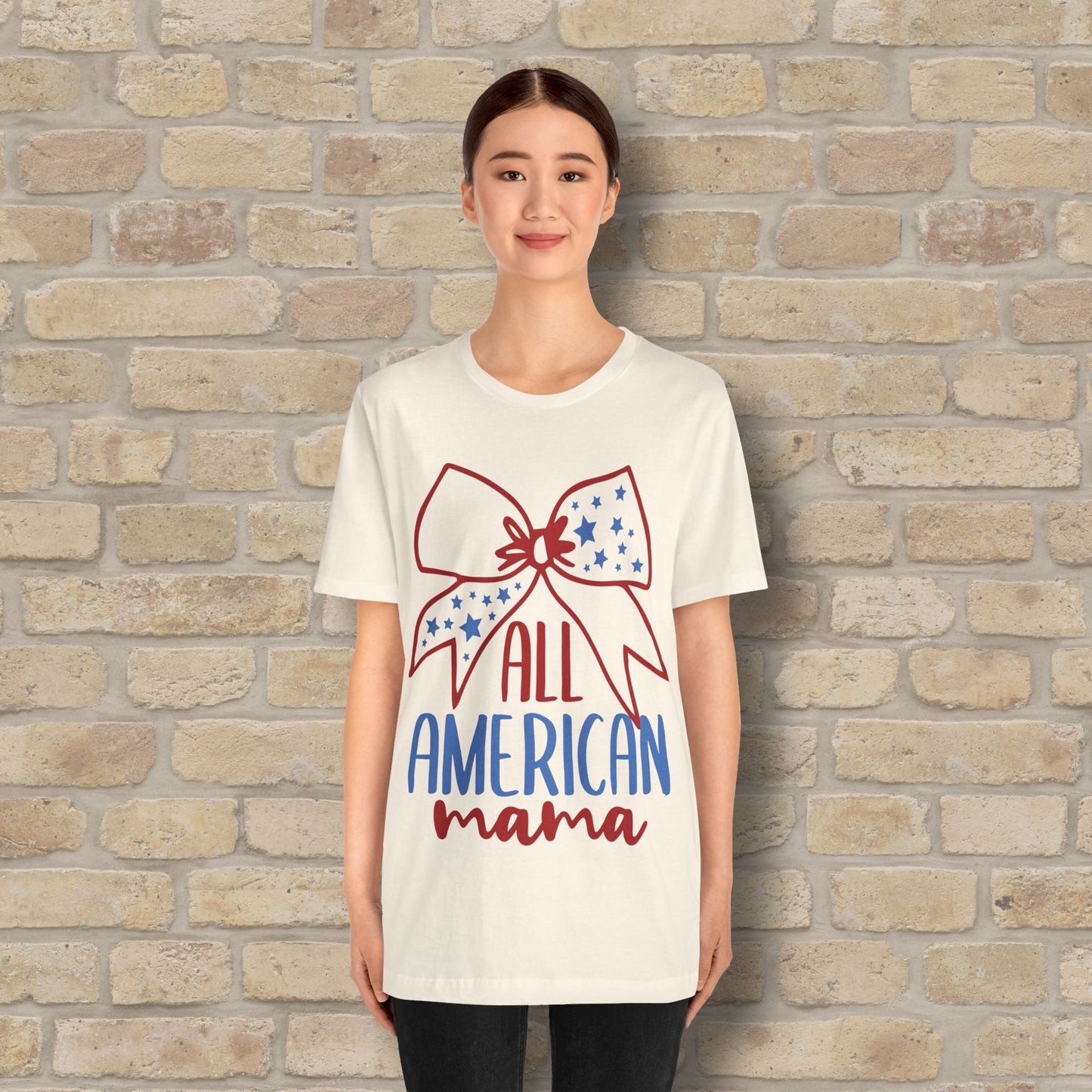 Graphic & Text T-Shirts Star - Spangled Mama Tee - Vibrant Styles