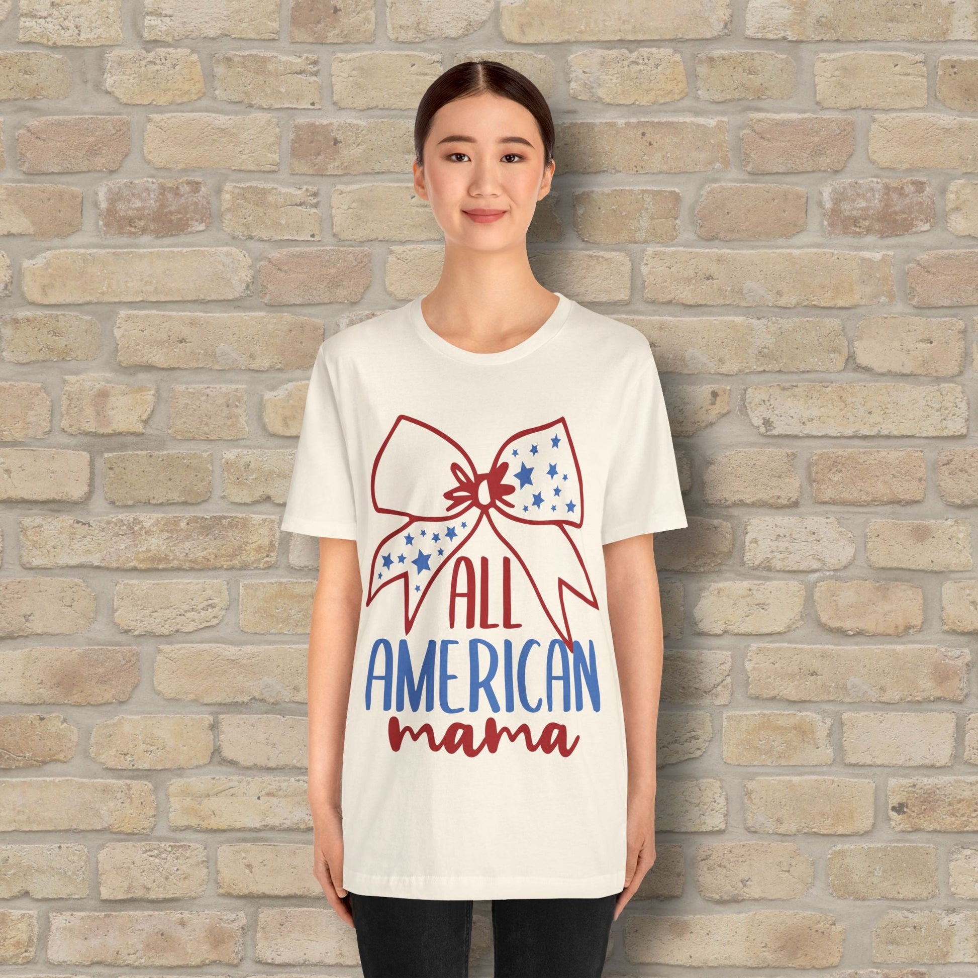 Graphic & Text T-Shirts Star - Spangled Mama Tee - Vibrant Styles