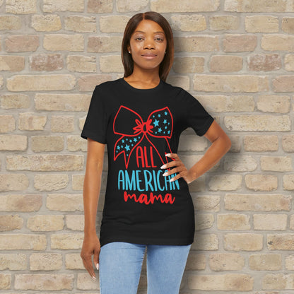 Graphic & Text T-Shirts Star - Spangled Mama Tee - Vibrant Styles