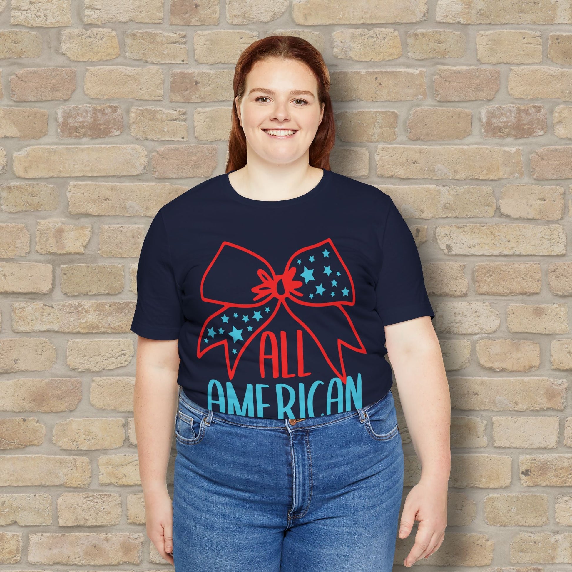 Graphic & Text T-Shirts Star - Spangled Mama Tee - Vibrant Styles