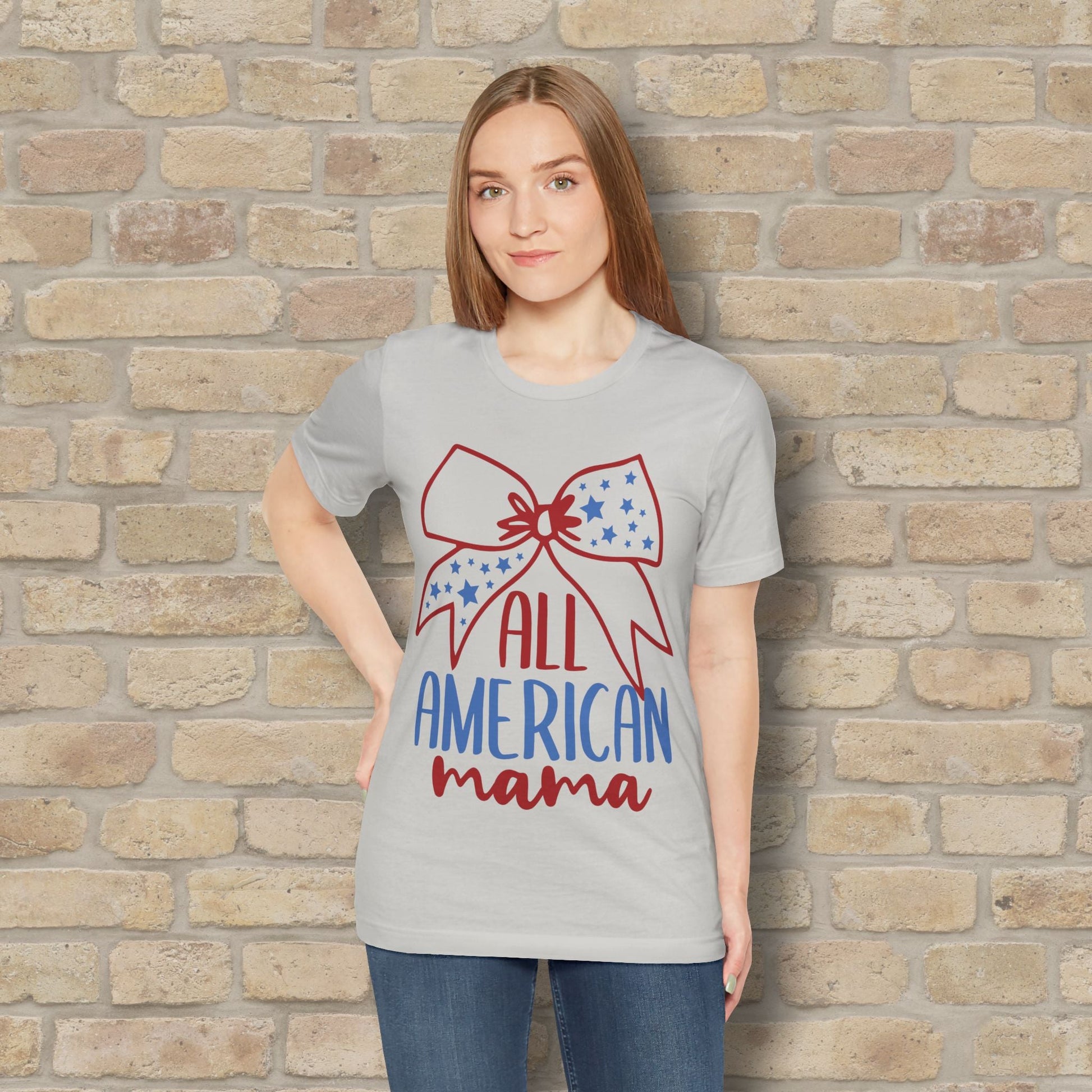Graphic & Text T-Shirts Star - Spangled Mama Tee - Vibrant Styles
