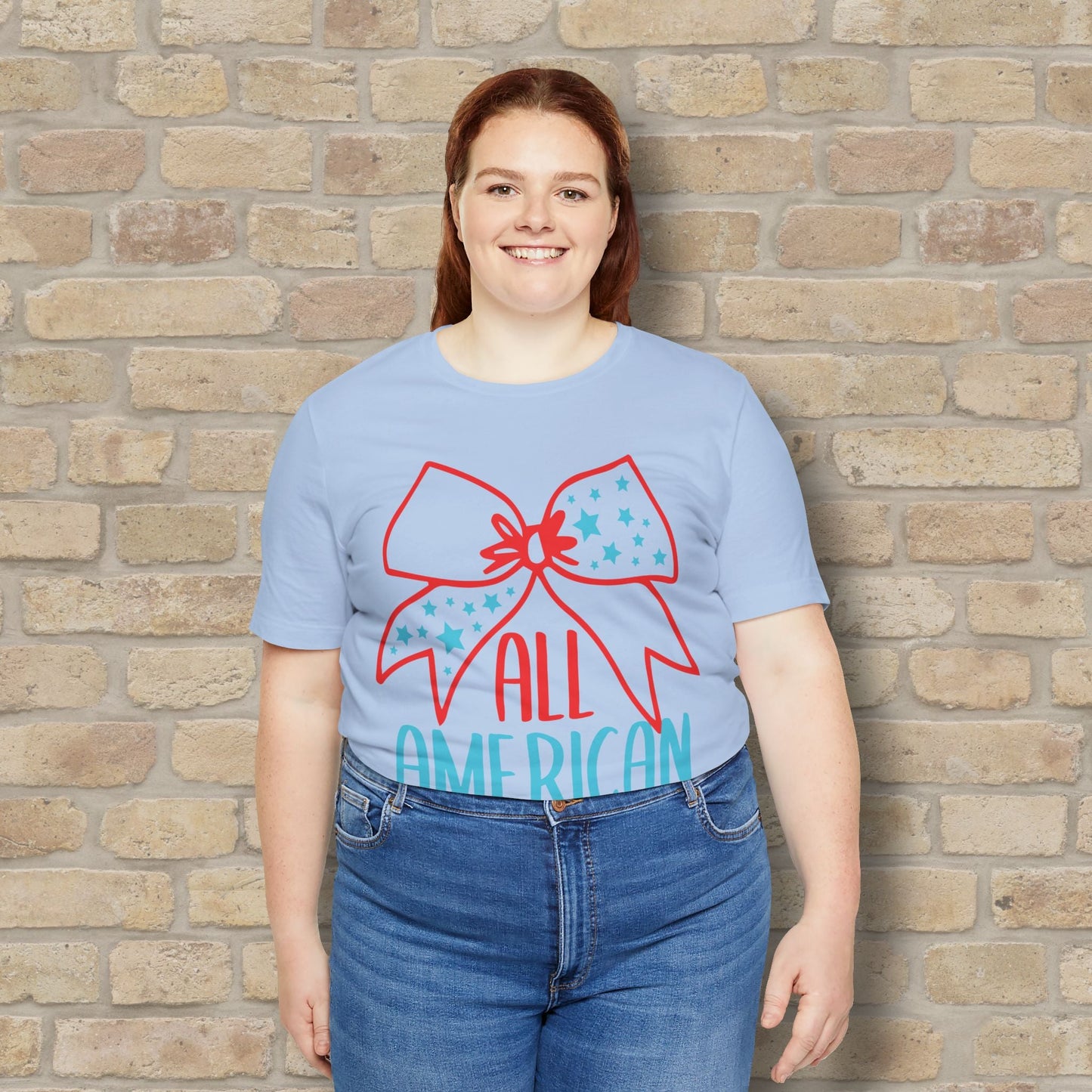 Graphic & Text T-Shirts Star - Spangled Mama Tee - Vibrant Styles