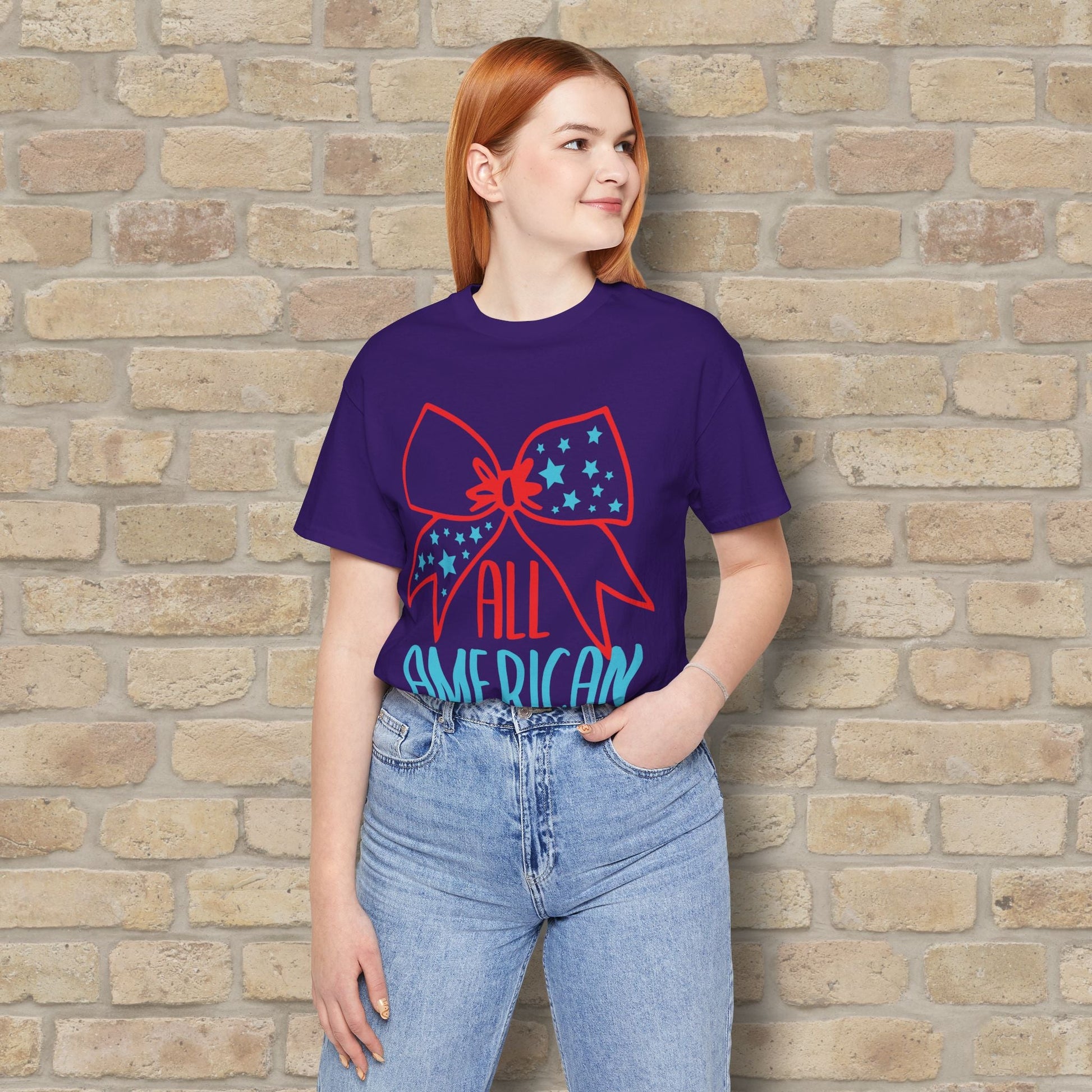 Graphic & Text T-Shirts Star - Spangled Mama Tee - Vibrant Styles