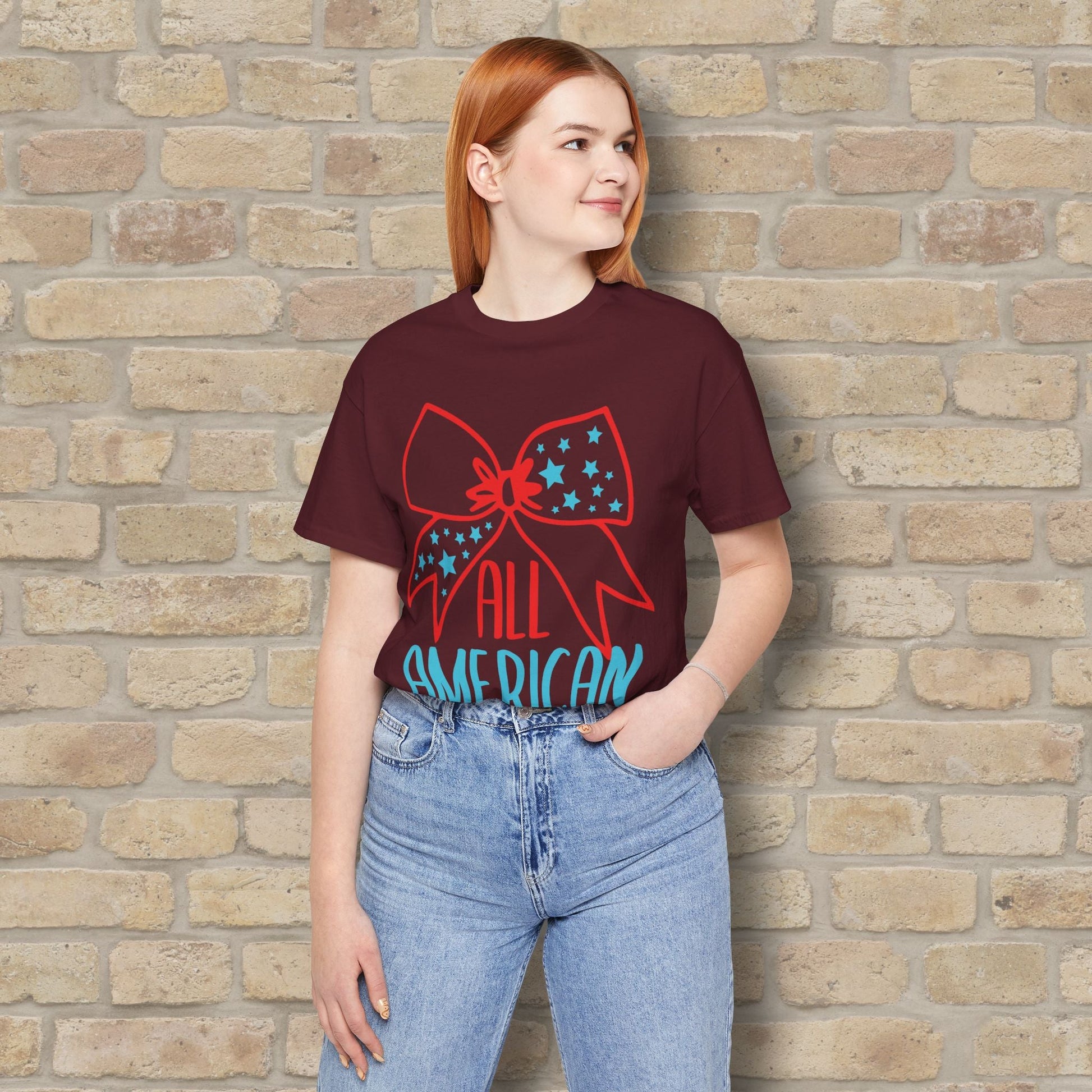 Graphic & Text T-Shirts Star - Spangled Mama Tee - Vibrant Styles
