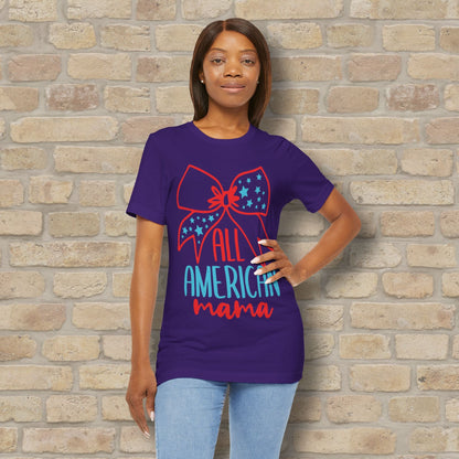 Graphic & Text T-Shirts Star - Spangled Mama Tee - Vibrant Styles