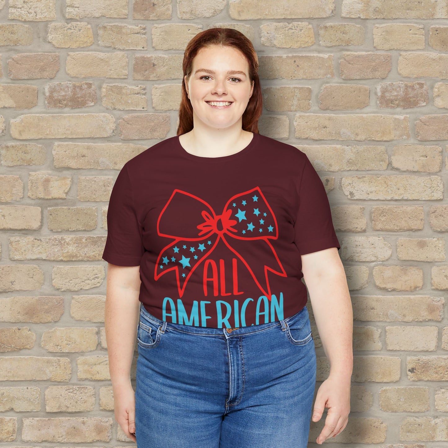 Graphic & Text T-Shirts Star - Spangled Mama Tee - Vibrant Styles