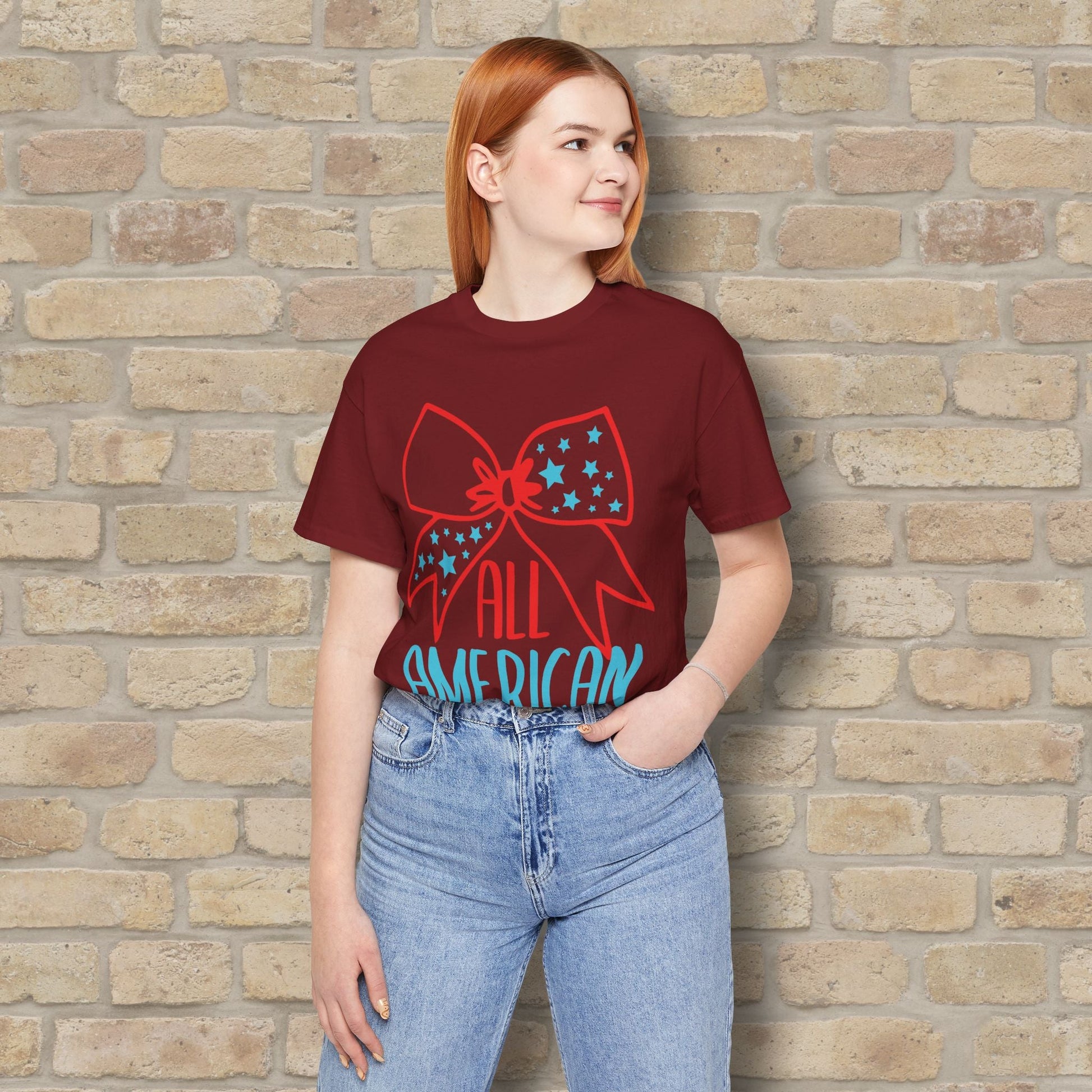 Graphic & Text T-Shirts Star - Spangled Mama Tee - Vibrant Styles