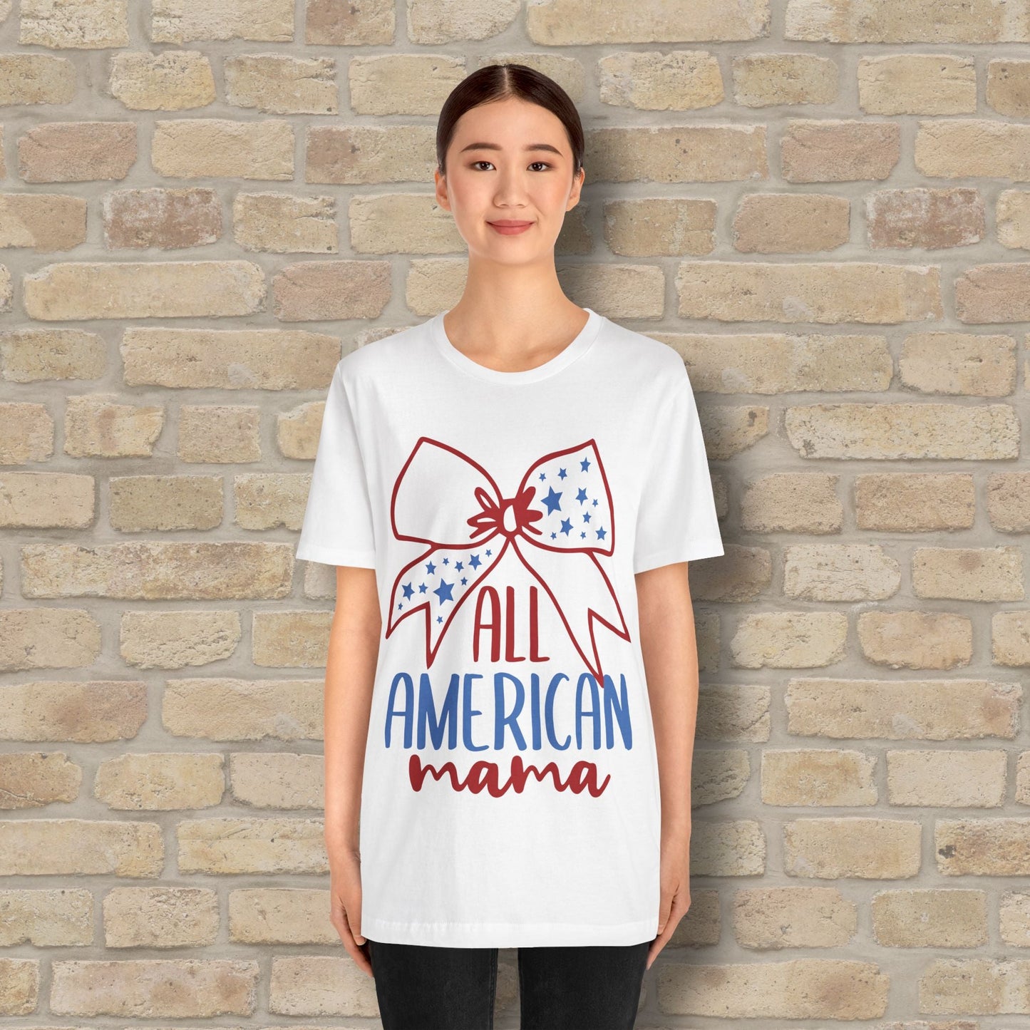 Graphic & Text T-Shirts Star - Spangled Mama Tee - Vibrant Styles