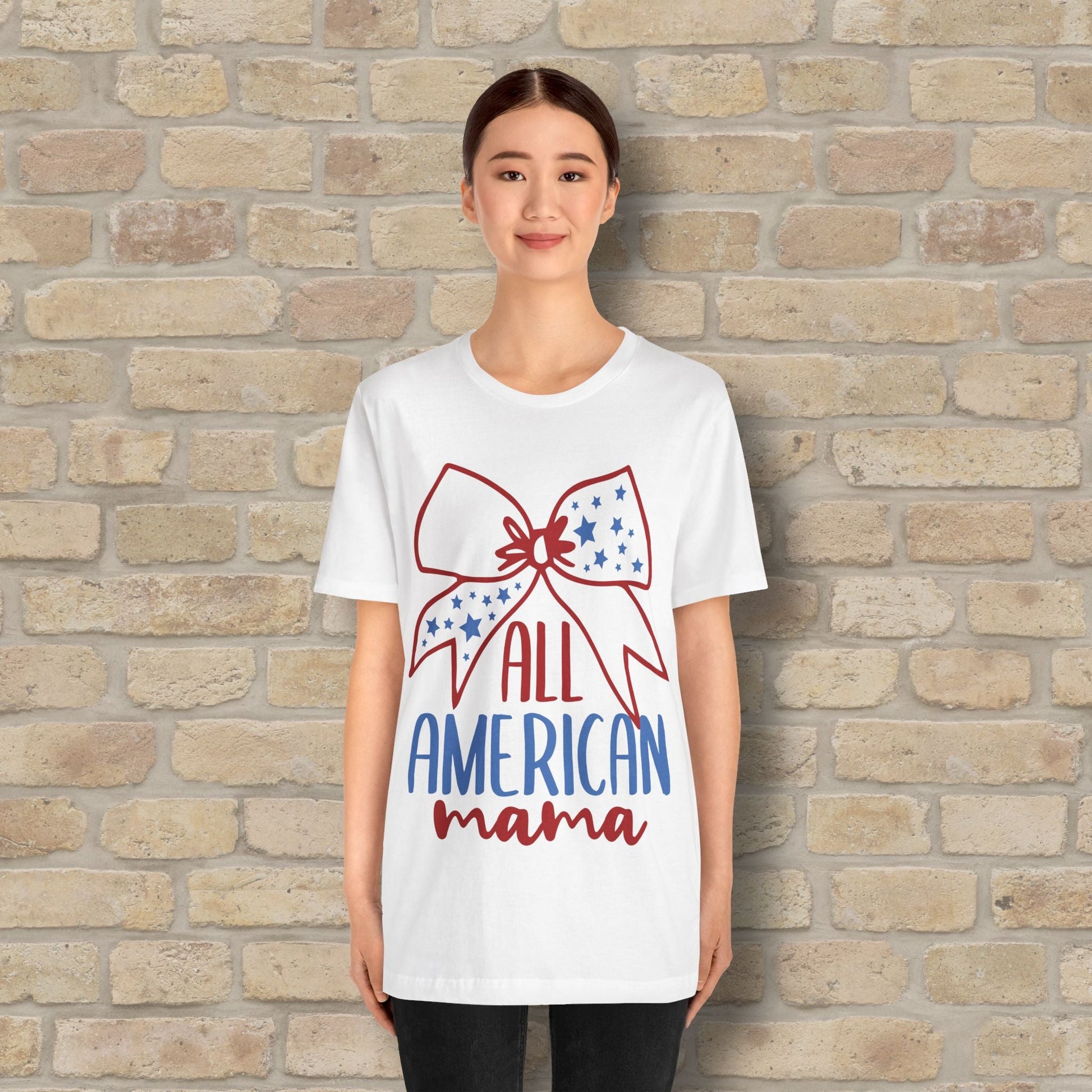 Graphic & Text T-Shirts Star - Spangled Mama Tee - Vibrant Styles
