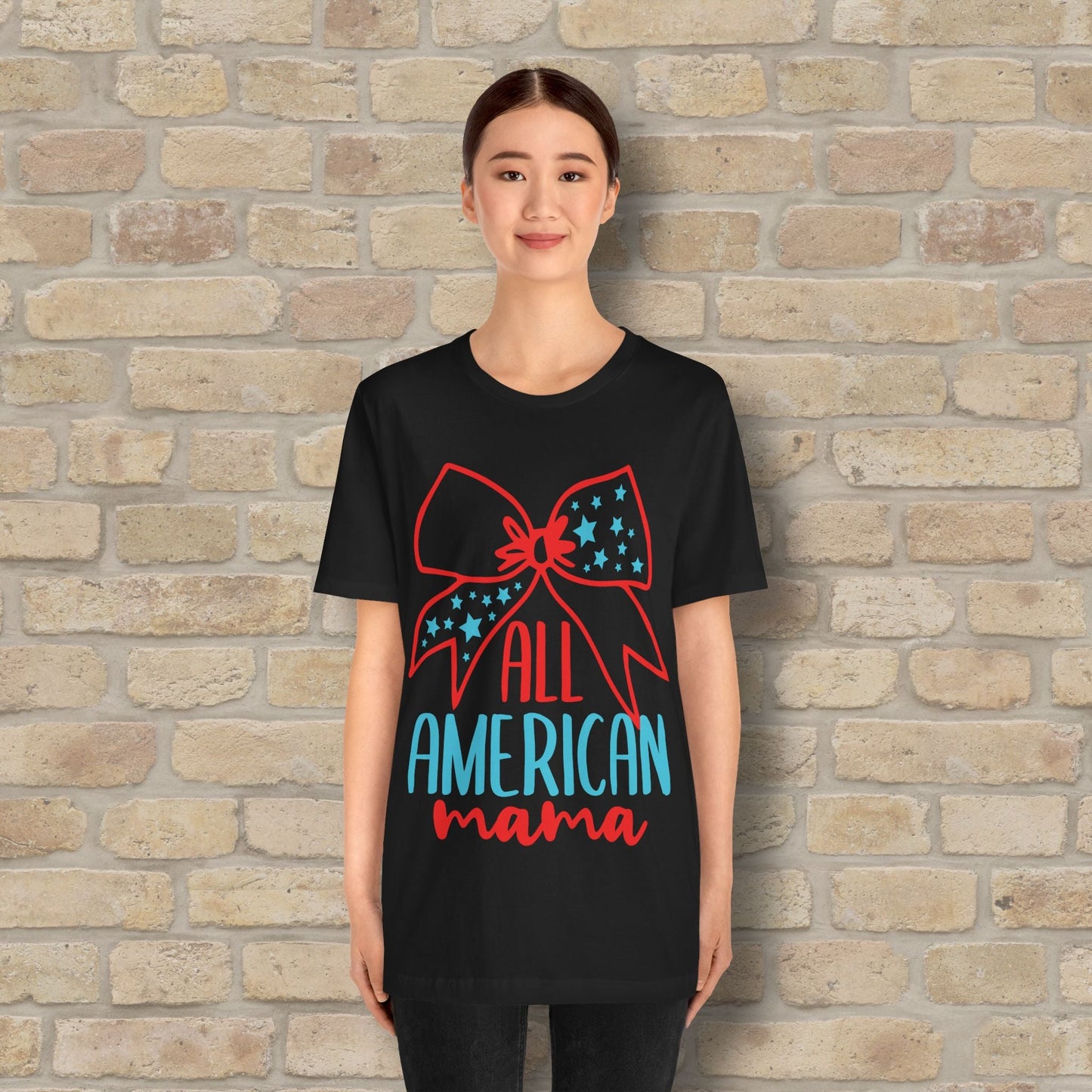 Graphic & Text T-Shirts Star - Spangled Mama Tee - Vibrant Styles