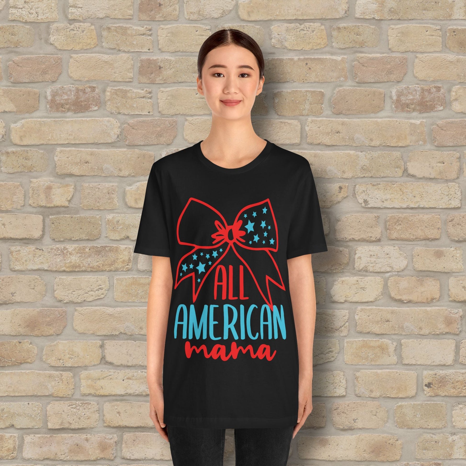 Graphic & Text T-Shirts Star - Spangled Mama Tee - Vibrant Styles