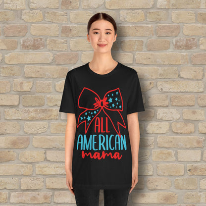 Graphic & Text T-Shirts Star - Spangled Mama Tee - Vibrant Styles