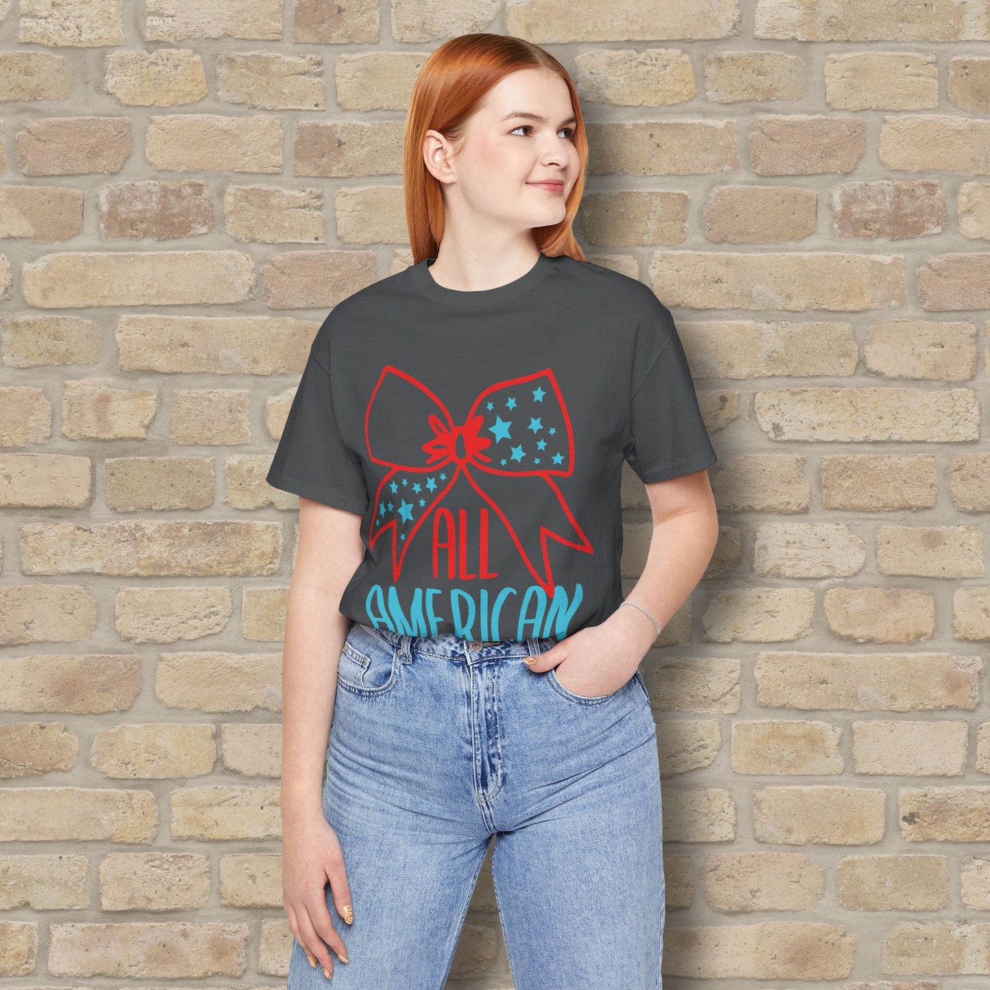 Graphic & Text T-Shirts Star - Spangled Mama Tee - Vibrant Styles